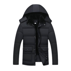 Jaqueta Parka Black Elegance